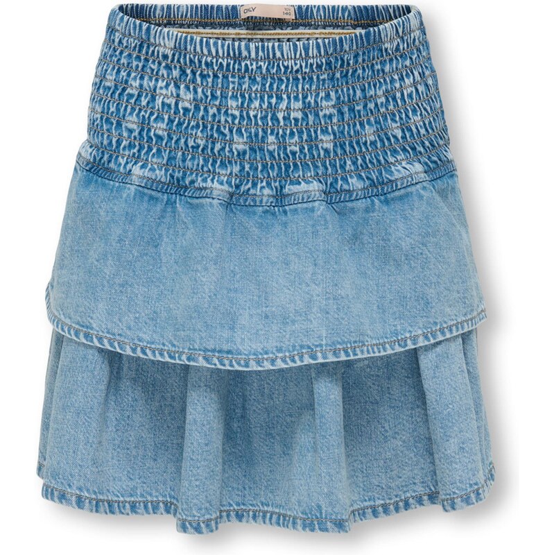 ONLY GIRLS Sukňa KOGPAULA modrá denim 66381347