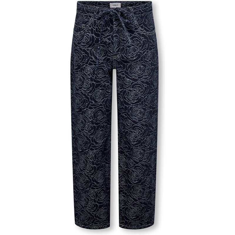 ONLY GIRLS Džínsy KOGGianna tmavomodrá / biela 66381543