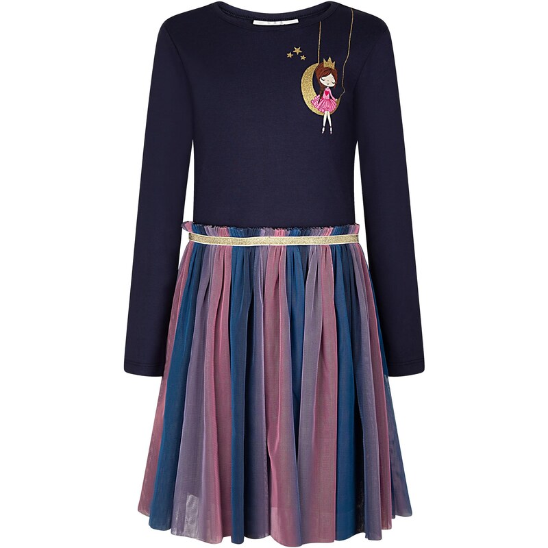 happy girls Šaty námornícka modrá / tmavomodrá / orgovánová 66382542