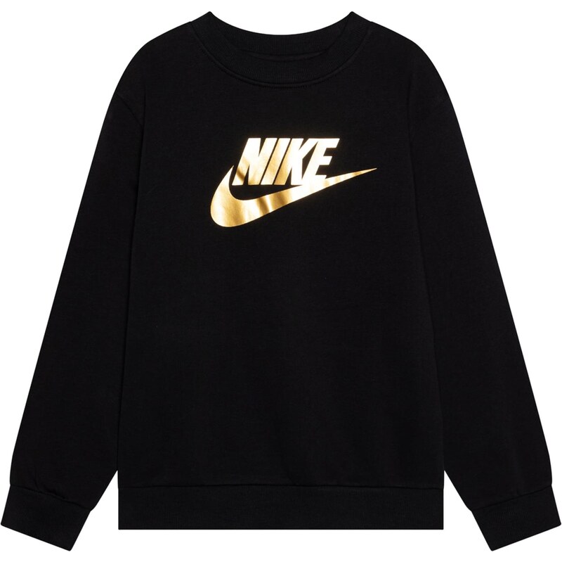 Nike Sportswear Mikina CLUB FLC zlatá žltá / čierna / biela 66382562