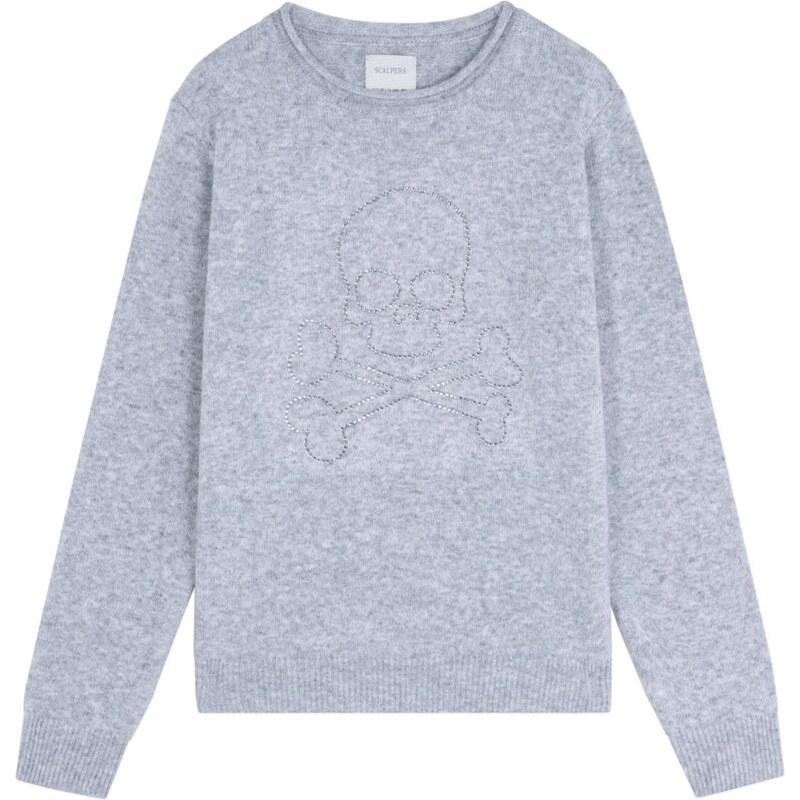 Scalpers Sveter sivá / sivá melírovaná 66382574