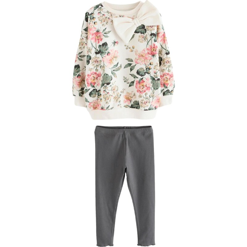 LAURA ASHLEY Set Romilly tmavosivá / zelená / ružová / biela 66382600