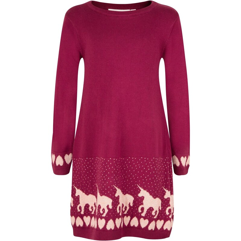 happy girls Šaty tmavočervená 66382627