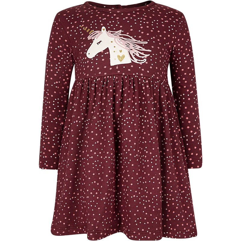 happy girls Šaty zmiešané farby / tmavočervená 66382642