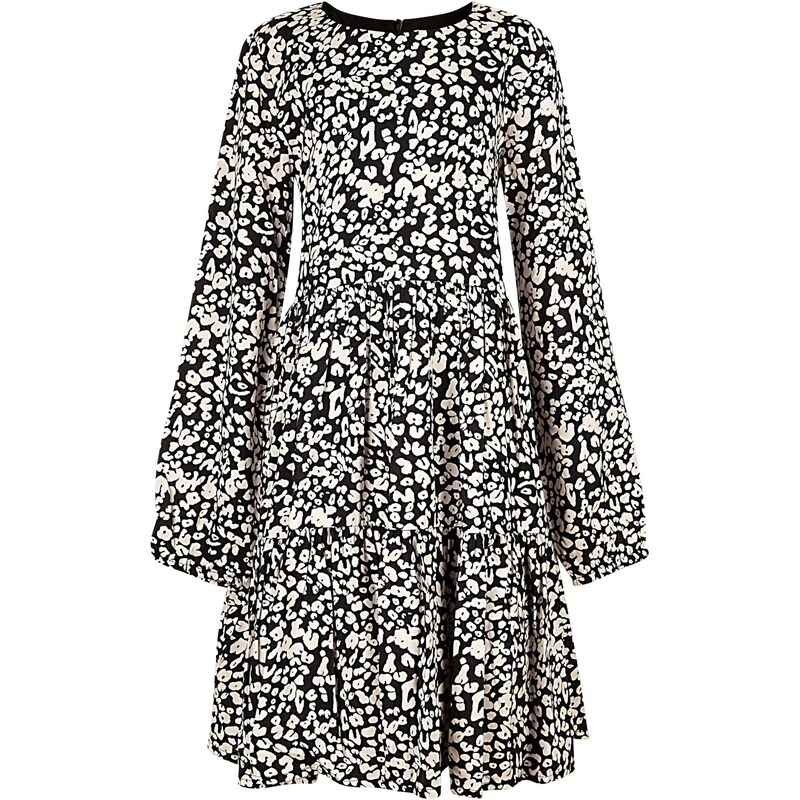 happy girls Šaty čierna / biela 66382626