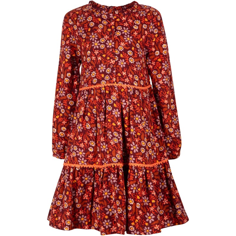 happy girls Šaty zmiešané farby / tmavočervená 66382633