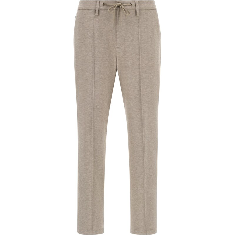 Boggi Milano Nohavice B Jersey piesková 66382678