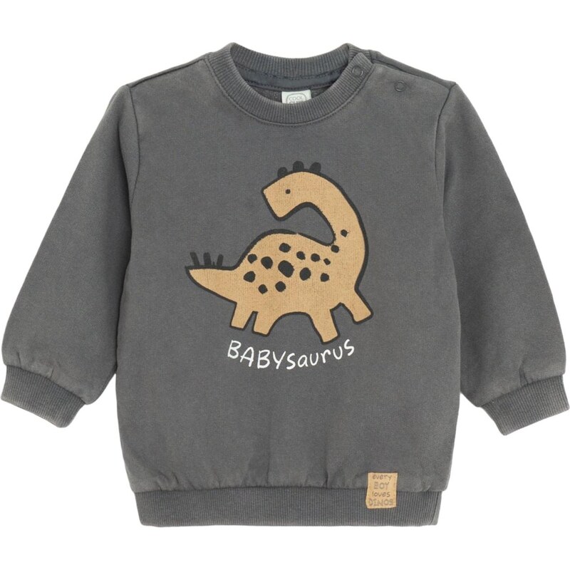 Cool Club Mikina kapučíno / čierna / biela 66382815