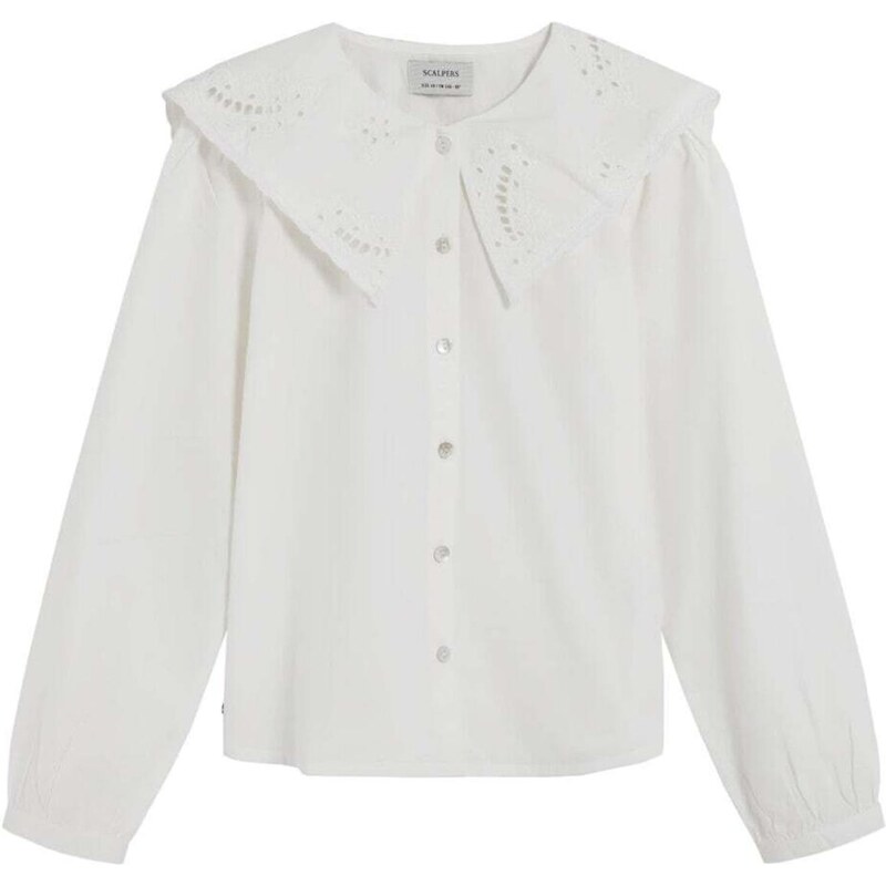 Scalpers Blúzka šedobiela 66382841
