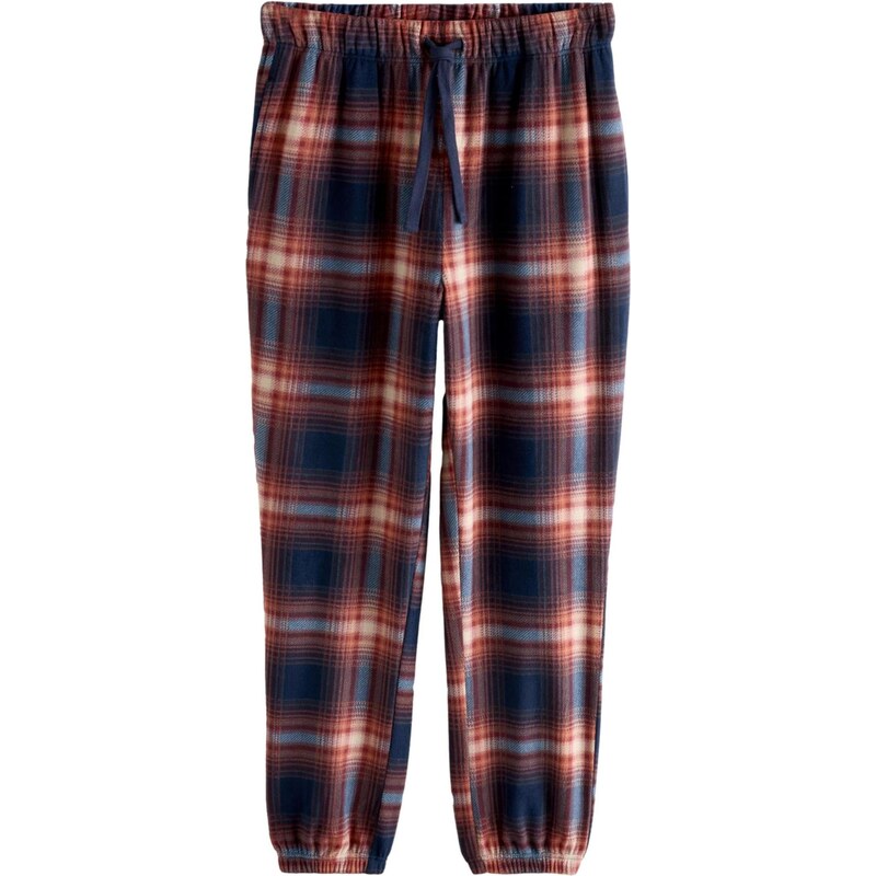 Next Pyžamové nohavice námornícka modrá / svetlomodrá / oranžovo 66382881