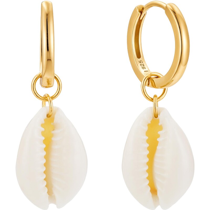 Olivie Strieborné náušnice MUŠLE 9945 66381173