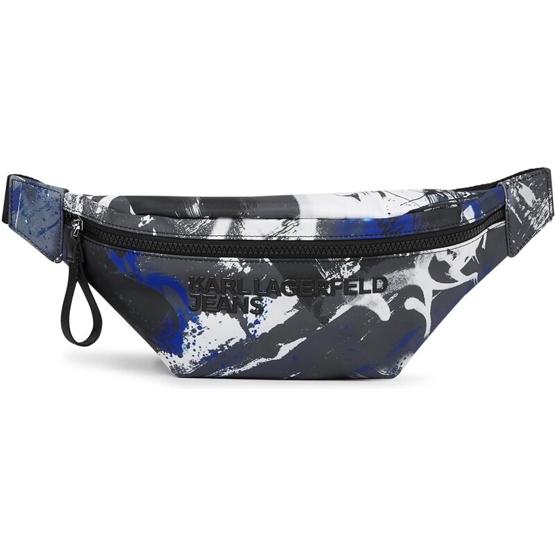 KARL LAGERFELD JEANS Ľadvinka námornícka modrá / šedobiela 66382913