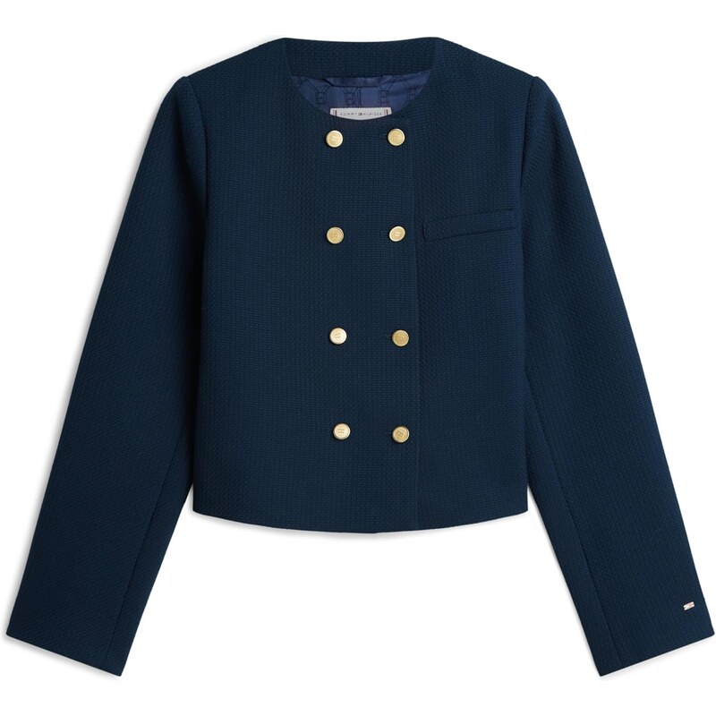TOMMY HILFIGER Prechodná bunda námornícka modrá 66383134