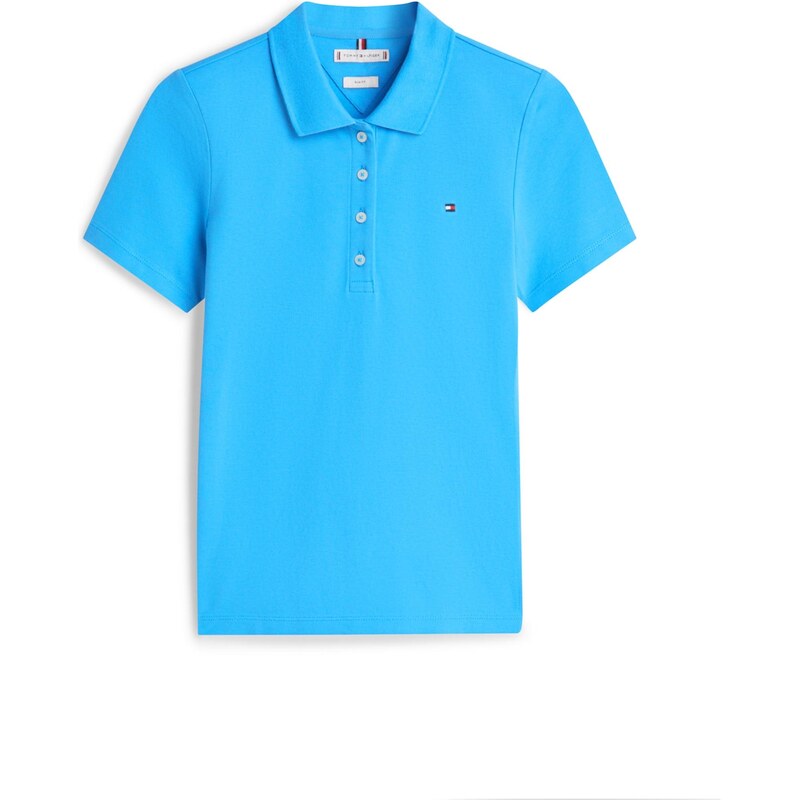 TOMMY HILFIGER Tričko 1985 nebesky modrá 66383152