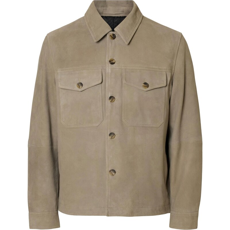 SELECTED Prechodná bunda SLHTHOM béžová 66383162