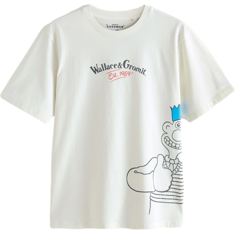 Next Tričko zmiešané farby / biela 66383168