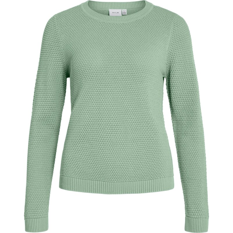 VILA Sveter VIDalo pastelovo zelená 66383216