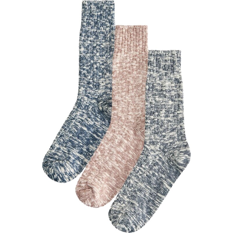 Next Ponožky námornícka modrá / námornícka modrá / svetlohnedá 66383302