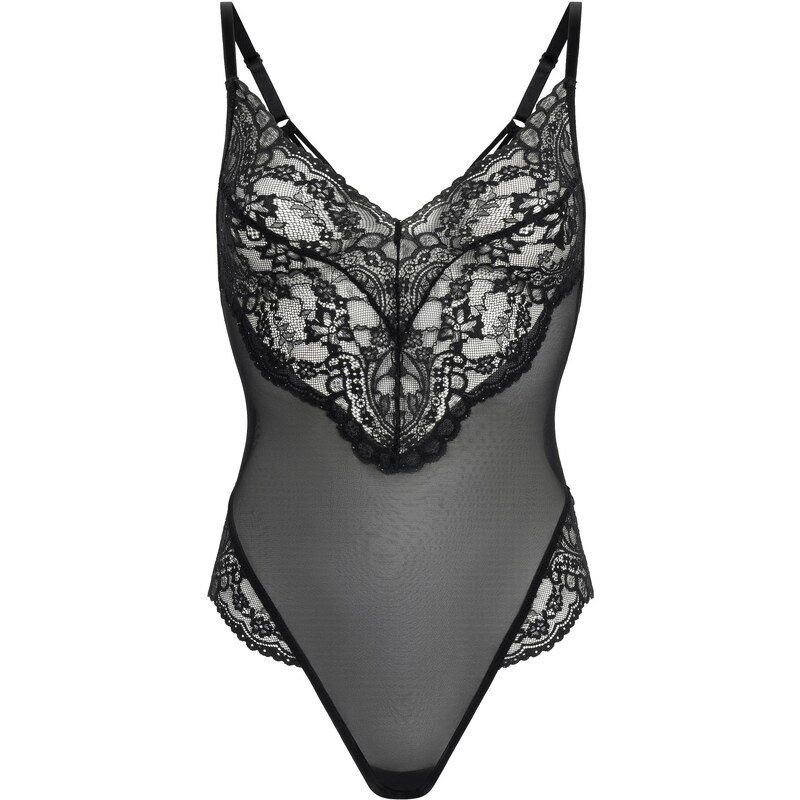 Hunkemöller Body Sabrina čierna 66383330