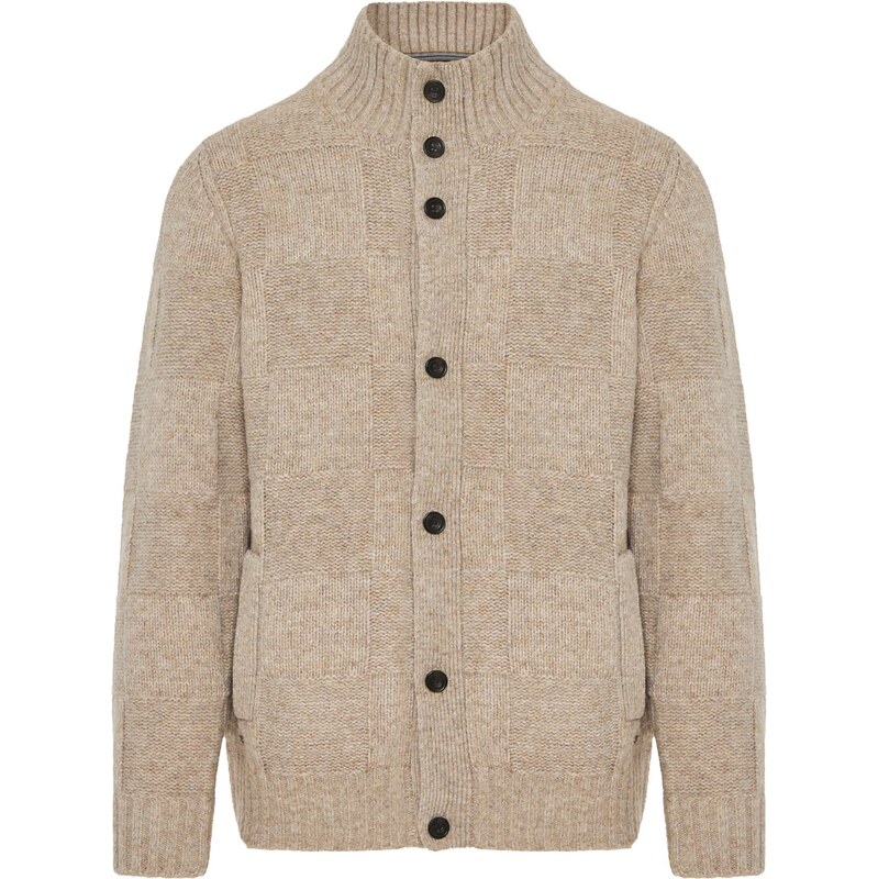 Funky Buddha Kardigán béžová 66383409