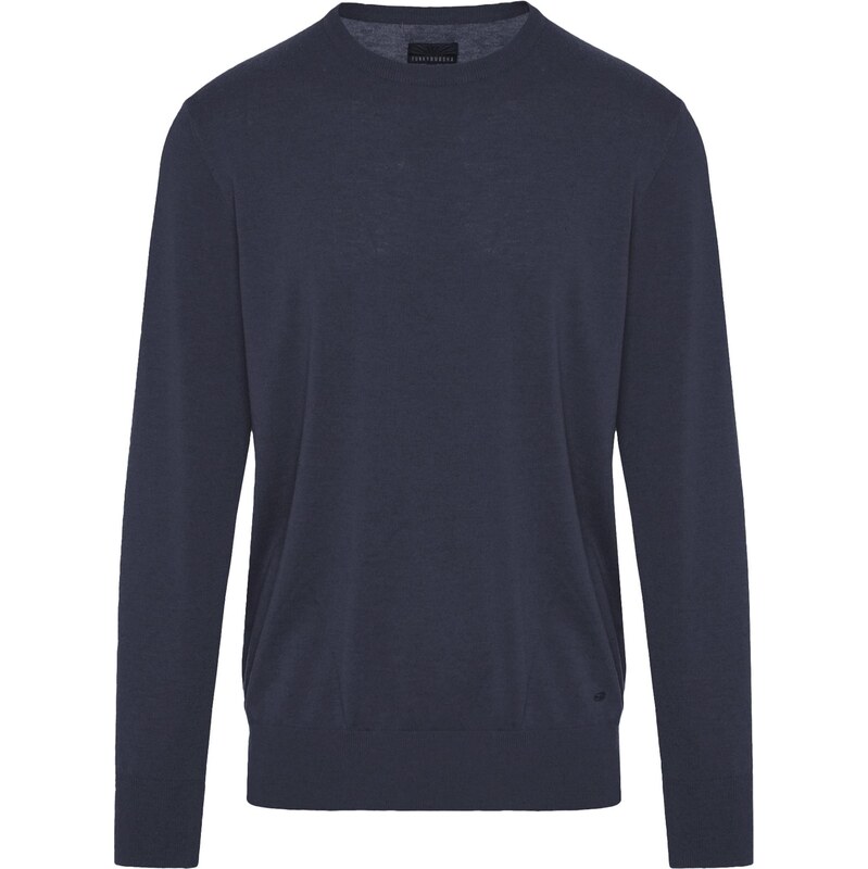 Funky Buddha Sveter námornícka modrá 66383380