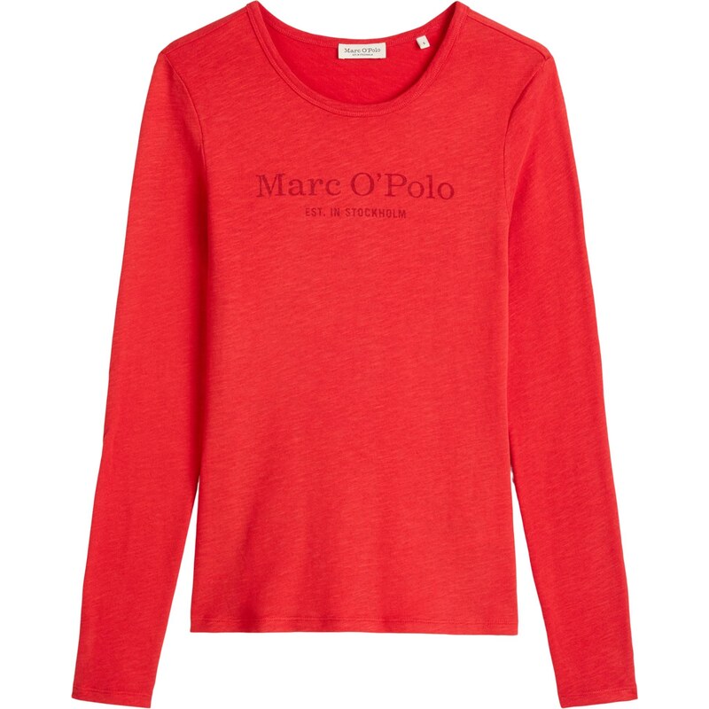 Marc OPolo Tričko tmavočervená / červená melírovaná 66383499