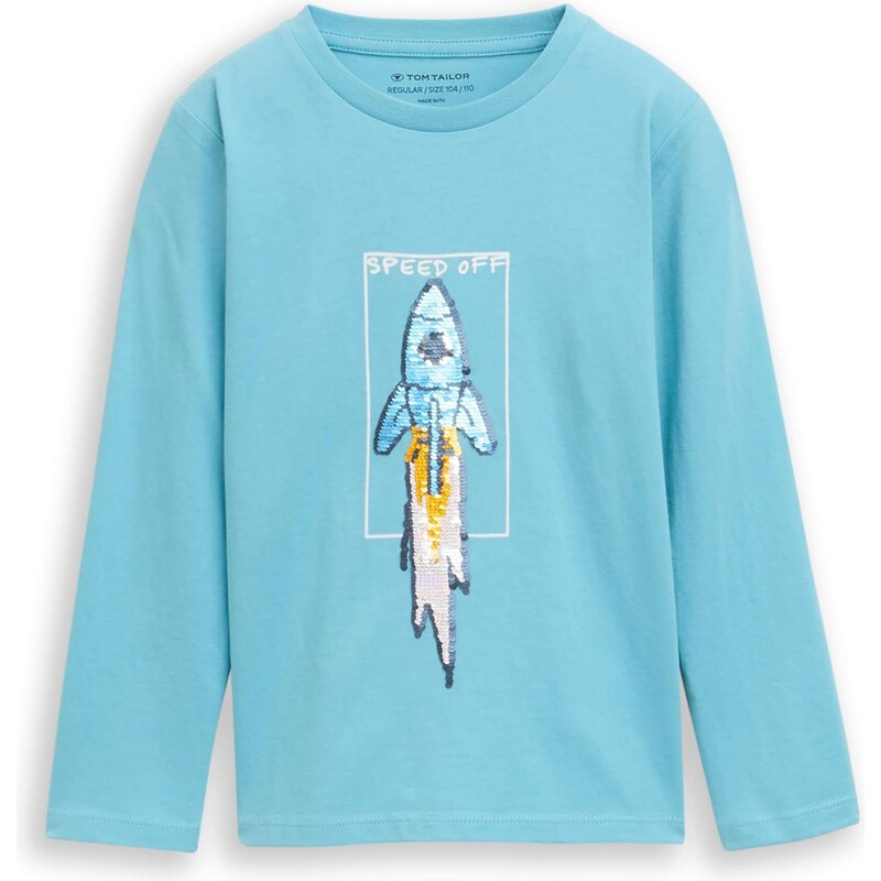 TOM TAILOR Tričko modrá 66383657