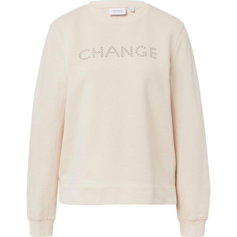 comma casual identity Mikina krémová 66382235