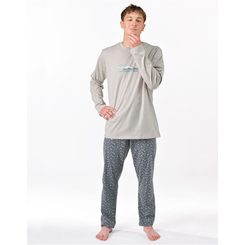 Pánske pyžamo Gino viacfarebné (79191-LxGDxG) 66382765