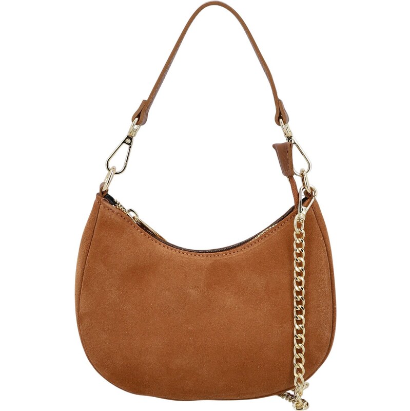 Dámska kabelka na rameno koňaková - Delami Vera Pelle Penelopa koňak 66403335