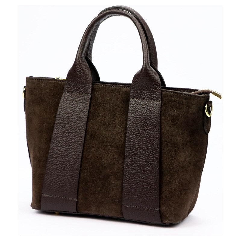 Kožená kabelka Luka hnedá KZ2260057 66389391