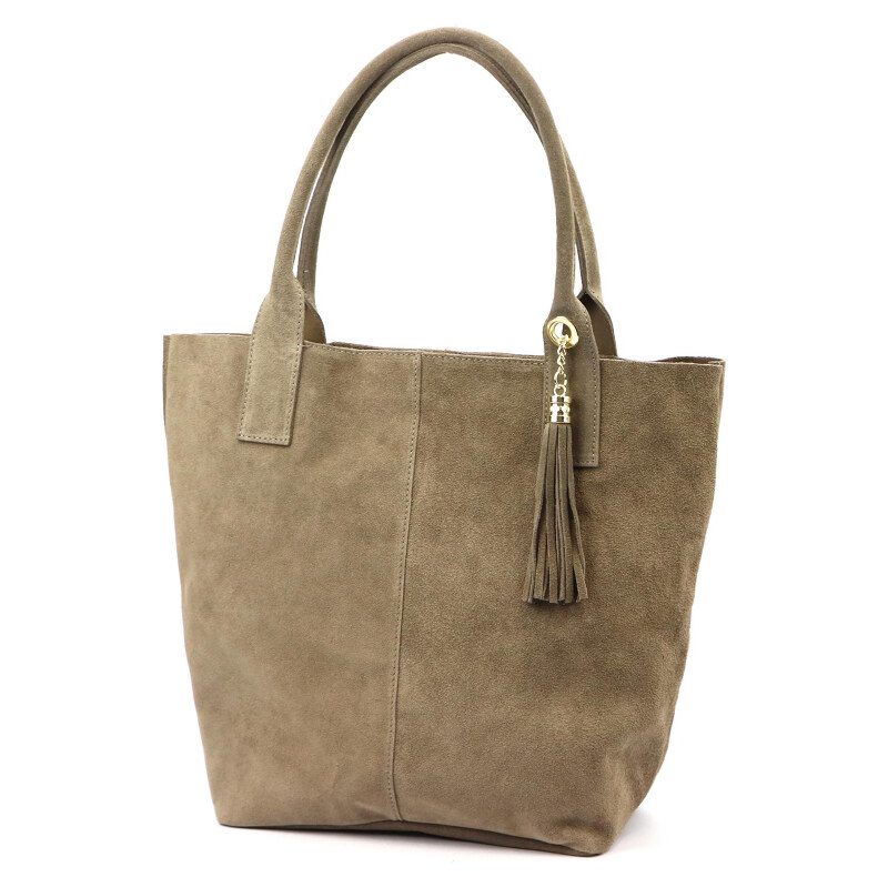 Kožená kabelka Luka béžová KZ2259795 66389397