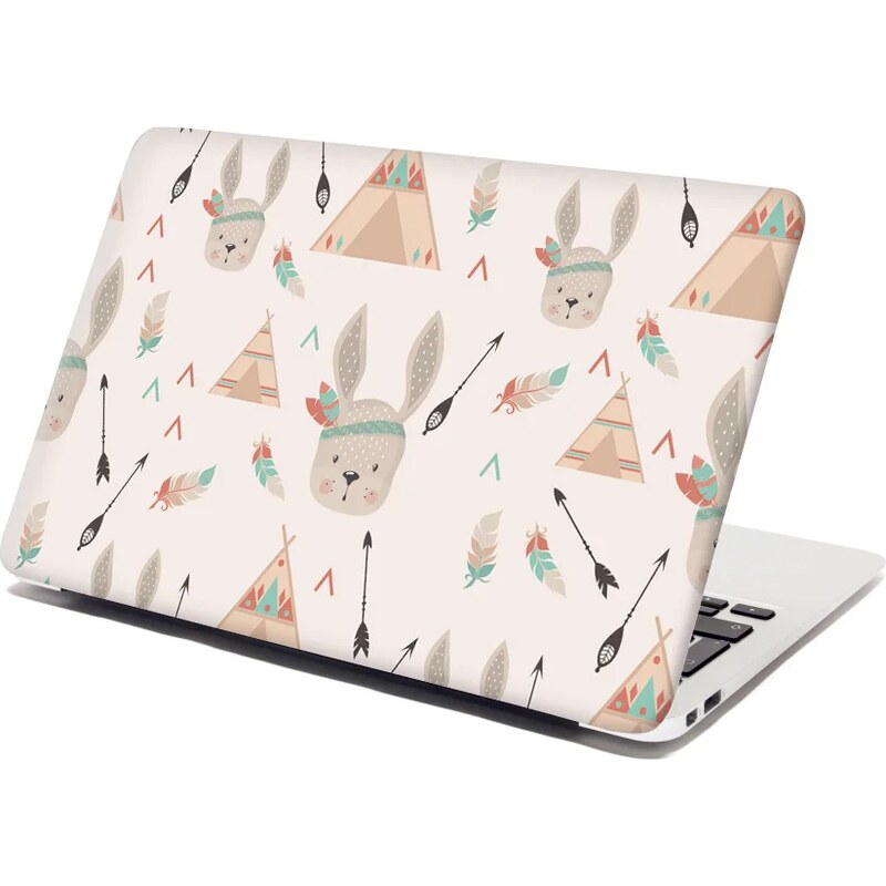 Sablio Samolepka na notebook Zajačik indián 65099742