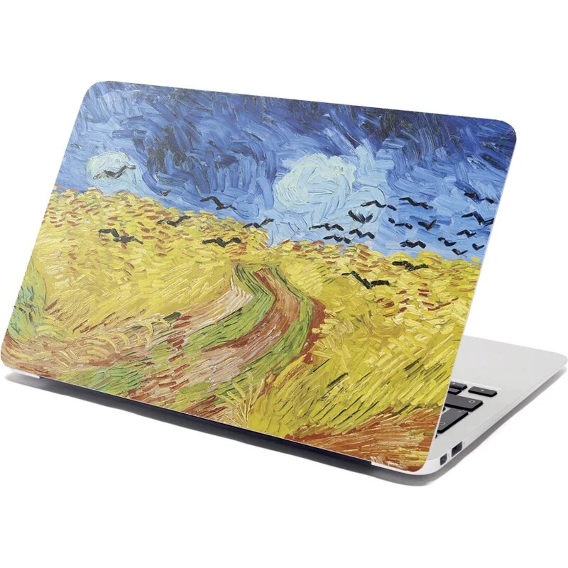 Sablio Samolepka na notebook Pšeničné pole s vranami - Vincent van 65112559