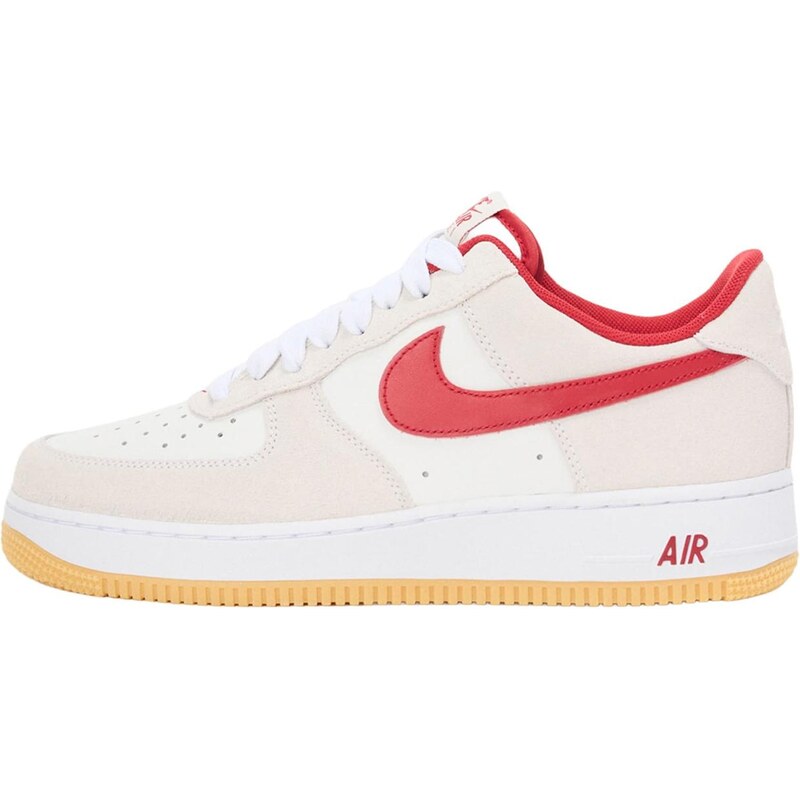 Nike Sportswear Nízke tenisky AIR FORCE 1 07 LV8 červená / biela / 66392786