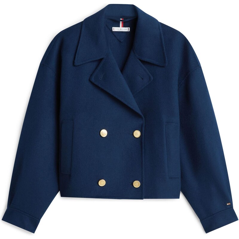 TOMMY HILFIGER Prechodná bunda tmavomodrá 66392833