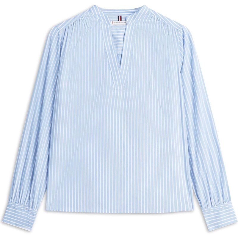 TOMMY HILFIGER Blúzka svetlomodrá / biela 66392829