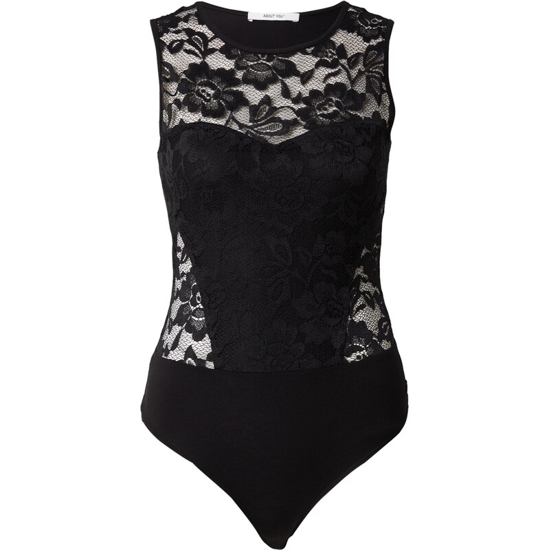ABOUT YOU Košeľové body Naomi čierna 66392896