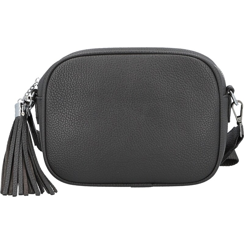 Dámska crossbody kabelka tmavo šedá - Paolo bags Ilana šedá 66455121