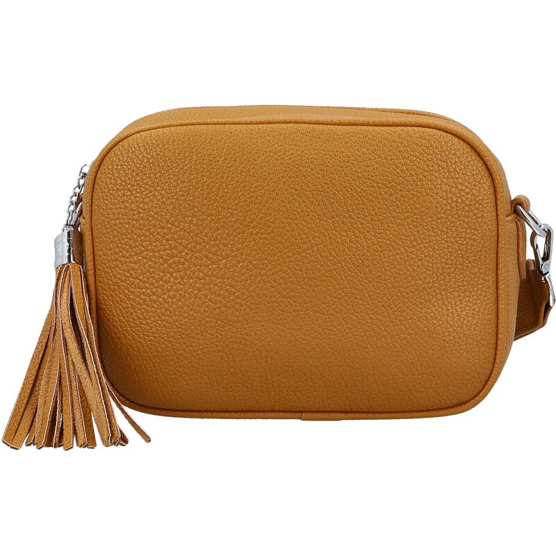 Dámska crossbody kabelka žltá - Paolo bags Ilana žltá 66455123