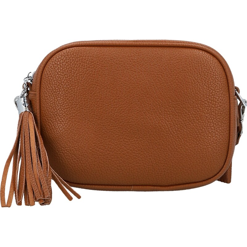 Dámska crossbody kabelka hnedá - Paolo bags Ilana hnedá 66455125