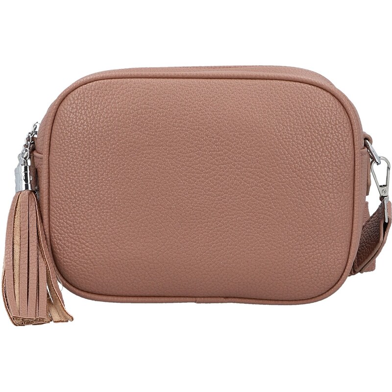 Dámska crossbody kabelka staroružová - Paolo bags Ilana ružová 66455119
