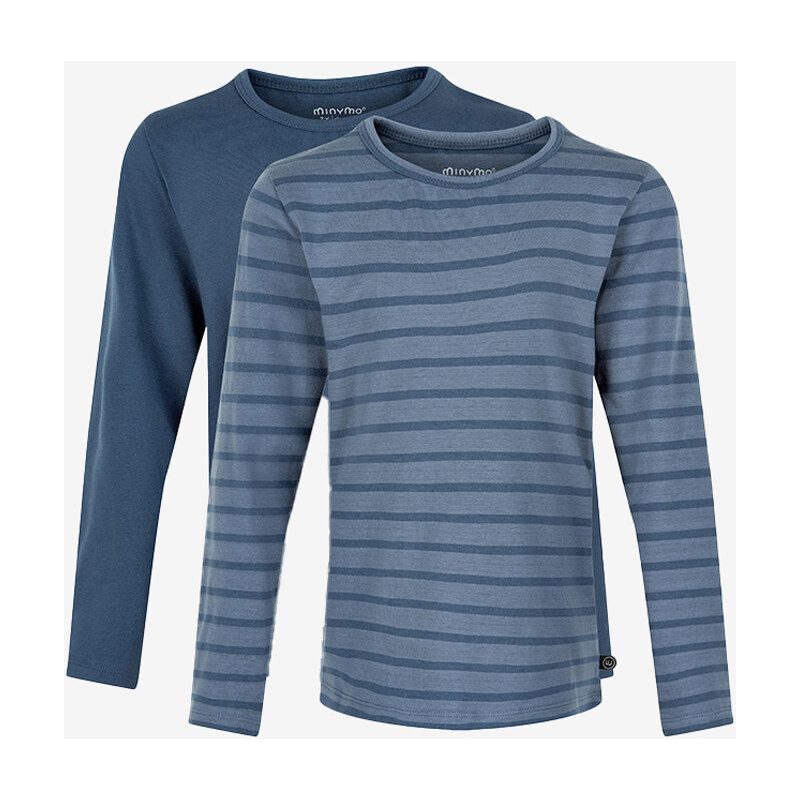 Minymo Basic Tričko 2bal. New Navy 66397637