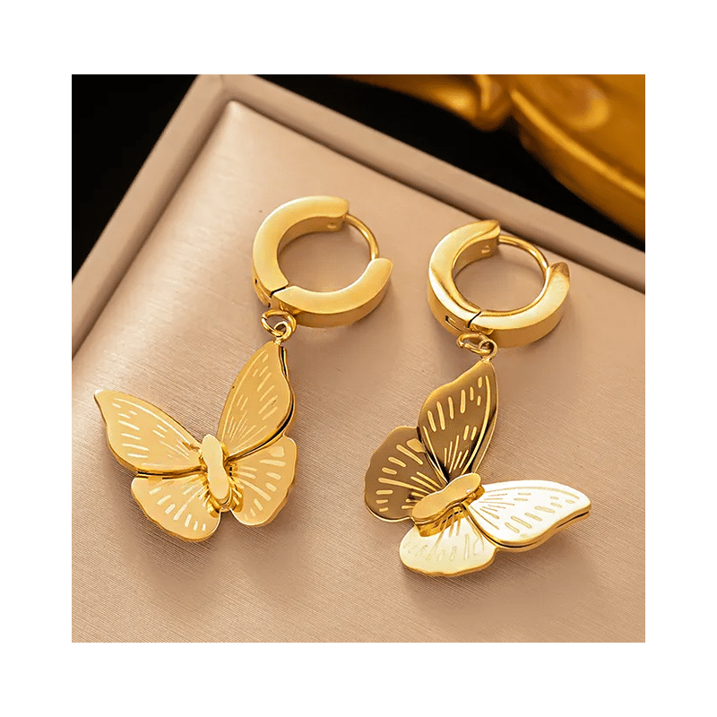 Oceľové náušnice Glare 715 66397669