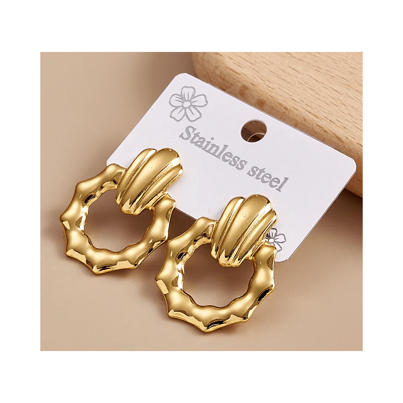 Oceľové náušnice Glare 716 66397670