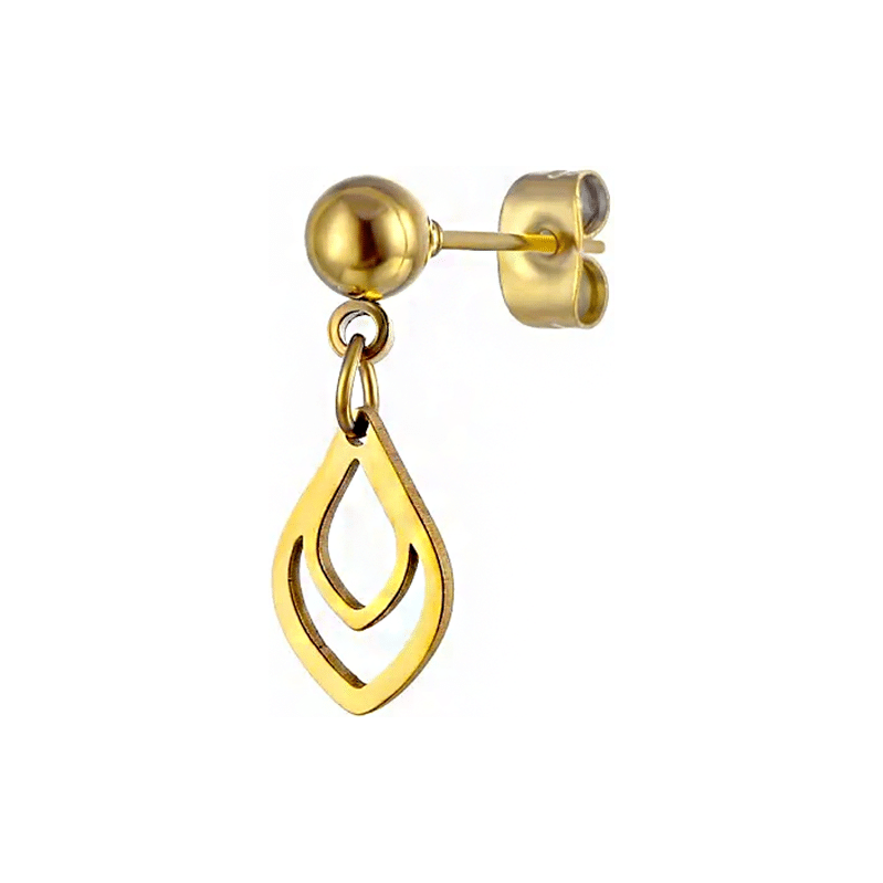 Oceľová náušnica Glare 721 66397675