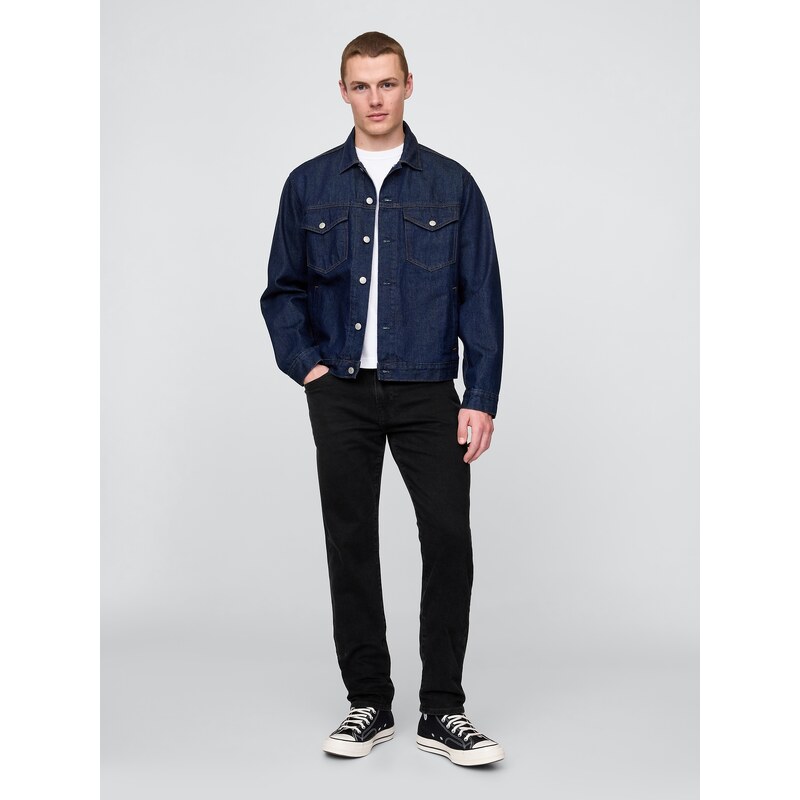 Čierne pánske rifle GAP slim straight 64769578