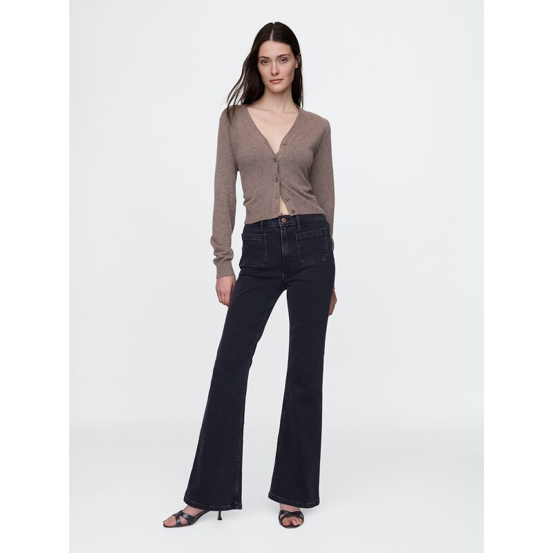 GAP Jeans High Rise 70s Flare - Ladies 56966150