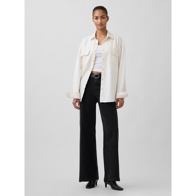 GAP Jeans High Rise Stride Wide - Womens 56721974