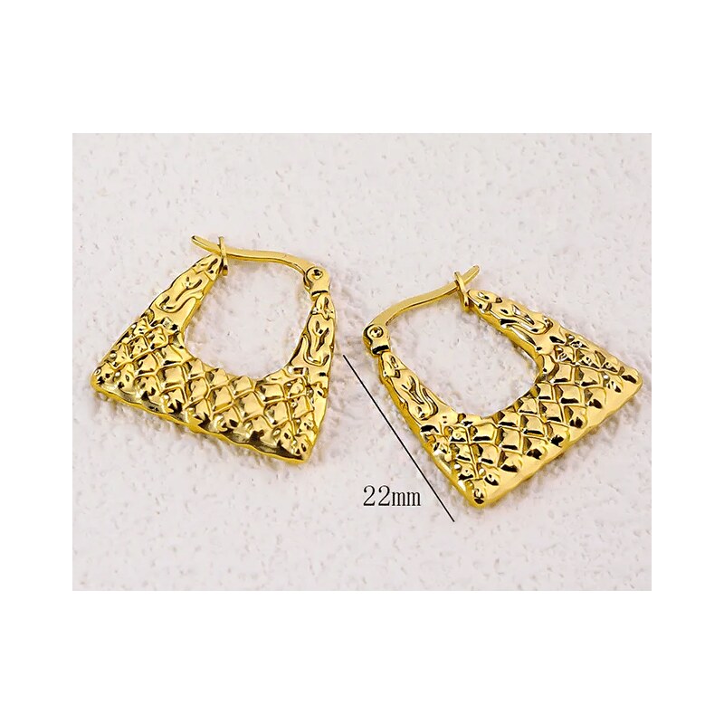 Oceľové náušnice Glare 724 66398350